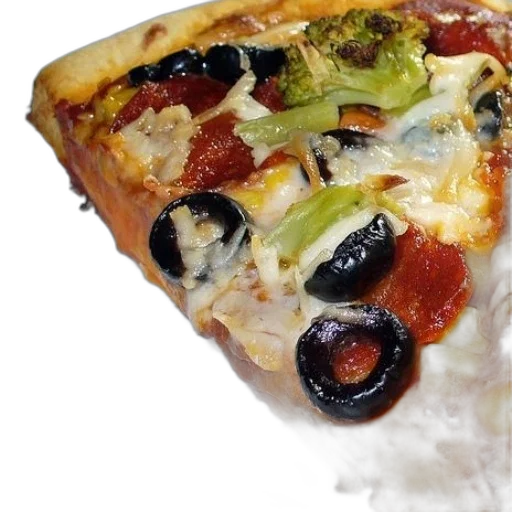 food, 3d render, photorealistic, slice transparent PNG cut-out