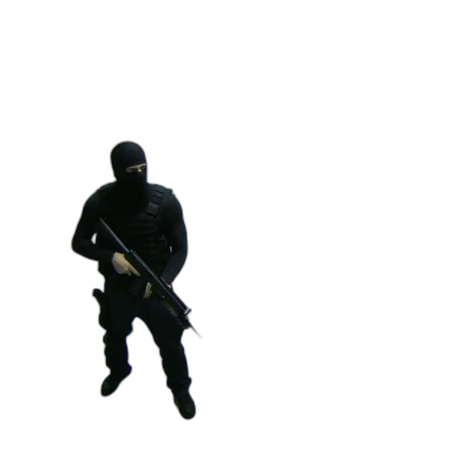weapon, mask, staff, jacket transparent PNG cut-out