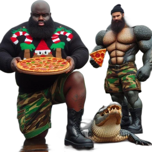 food, concept art, 3d render, comic book art transparent PNG cut-out