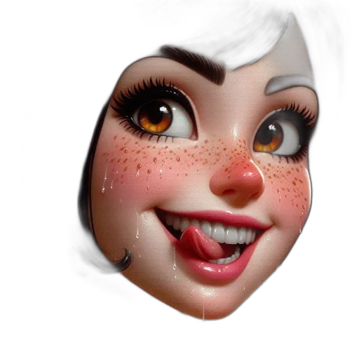 face, mask, creature, crown transparent PNG cut-out