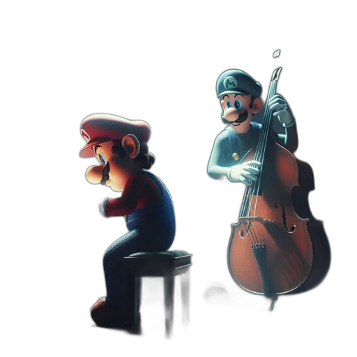 concept art, pixel art, watercolor, 3d render transparent PNG cut-out