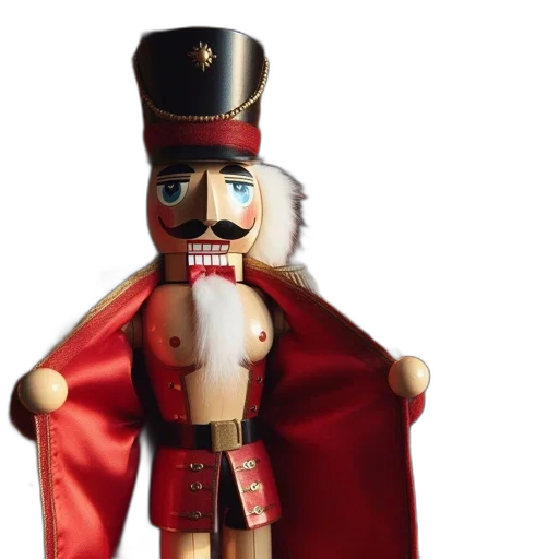 staff, 3d render, festive, setting transparent PNG cut-out
