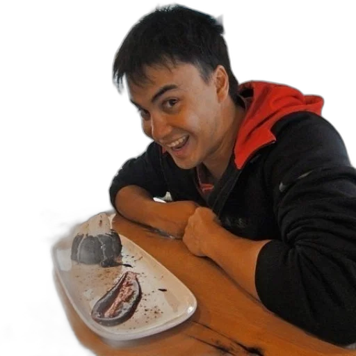 jacket, food, face, creature transparent PNG cut-out