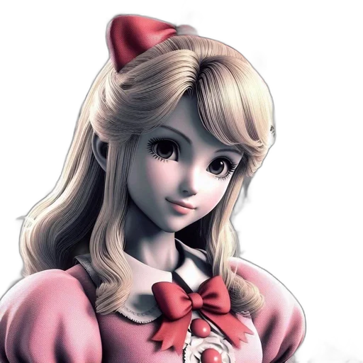 face, dress, staff, robot transparent PNG cut-out