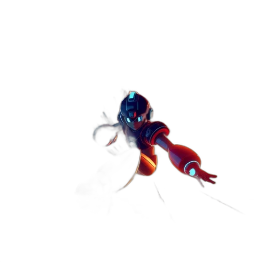 creature, dragon, animal, robot transparent PNG cut-out
