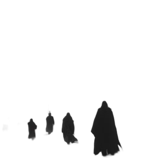 dress, staff, creature, mask transparent PNG cut-out