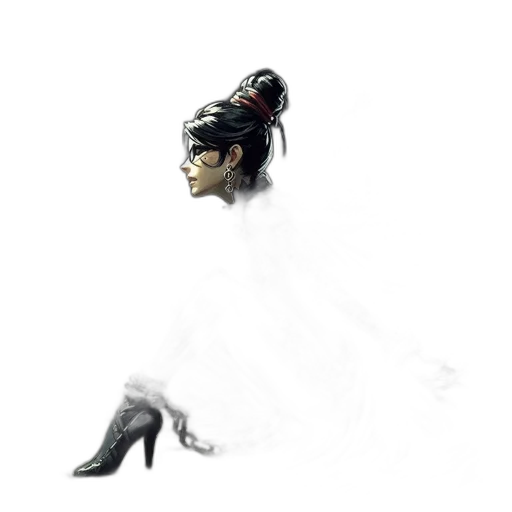 dress, robot, crown, shoes transparent PNG cut-out
