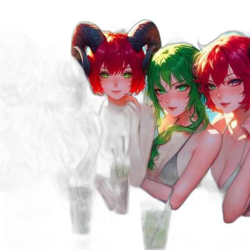 mask, anime, fantasy art, concept art transparent PNG cut-out
