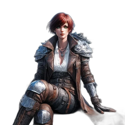 jacket, staff, sword, weapon transparent PNG cut-out