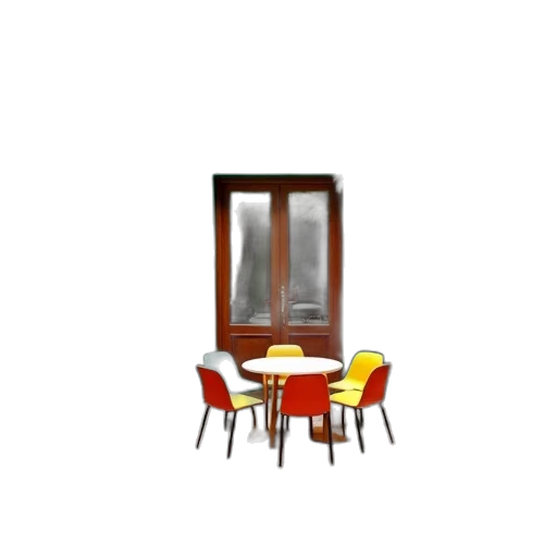 furniture, staff, dress, 3d render transparent PNG cut-out