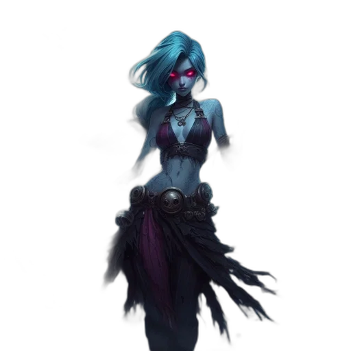 dress, staff, concept art, fantasy art transparent PNG cut-out