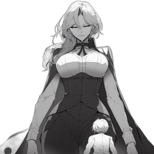 dress, crown, robot, creature transparent PNG cut-out