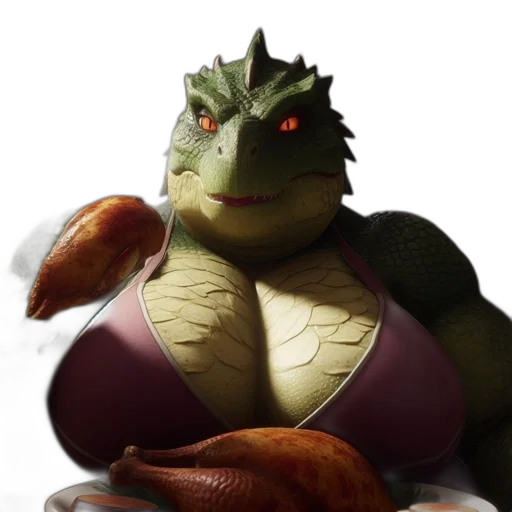 dragon, food, animal, creature transparent PNG cut-out