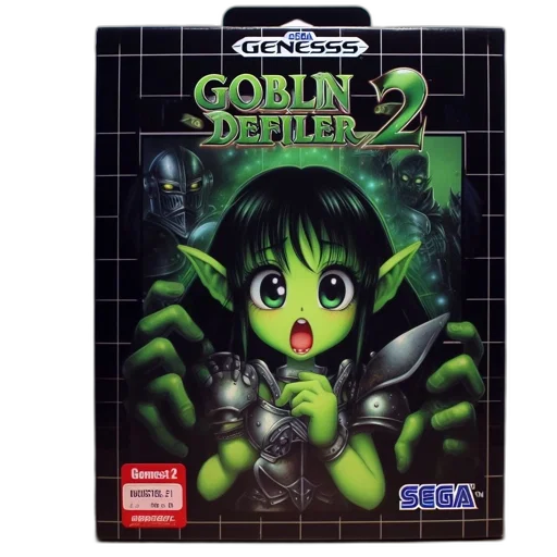 green, box, art, goblin transparent PNG cut-out