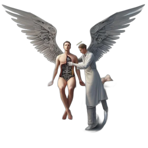 concept art, fantasy art, 3d render, pixel art transparent PNG cut-out