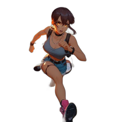weapon, concept art, pixel art, 3d render transparent PNG cut-out