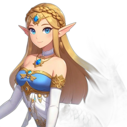 crown, dress, staff, sword transparent PNG cut-out