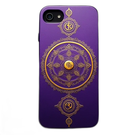 chakraa, symbols, purple, gold transparent PNG cut-out