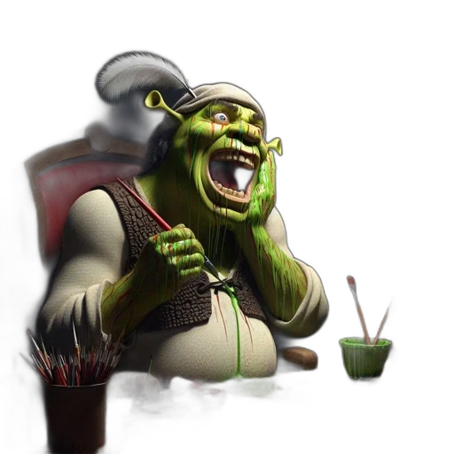 staff, creature, mask, weapon transparent PNG cut-out