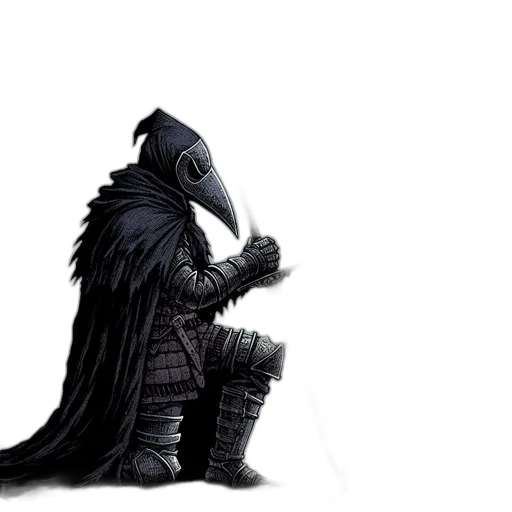mask, sword, dragon, animal transparent PNG cut-out