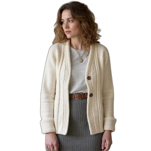 jacket, staff, dress, jewelry transparent PNG cut-out