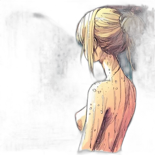 dress, face, hair, robot transparent PNG cut-out