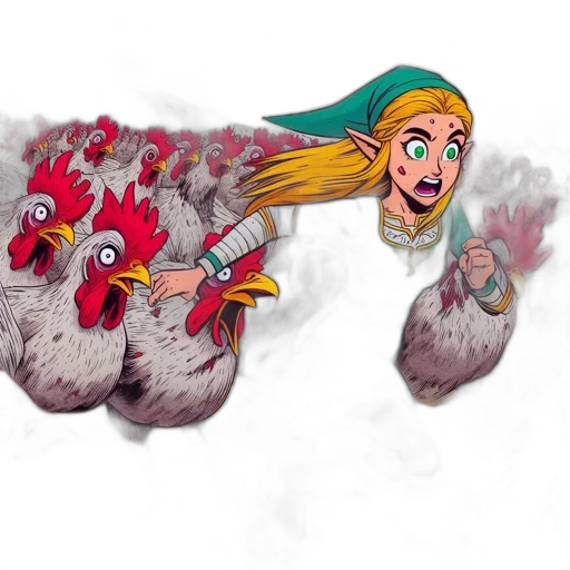 animal, concept art, pixel art, cartoon transparent PNG cut-out