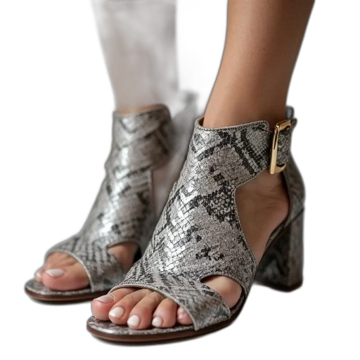 shoes, photorealistic, woman, wearing transparent PNG cut-out