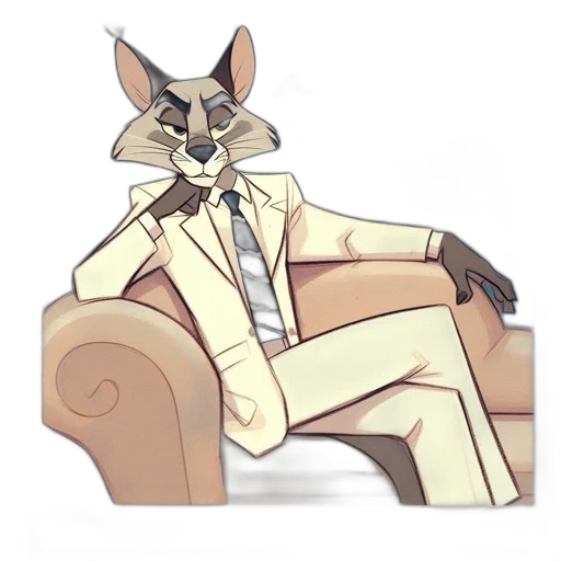 furniture, staff, jacket, animal transparent PNG cut-out