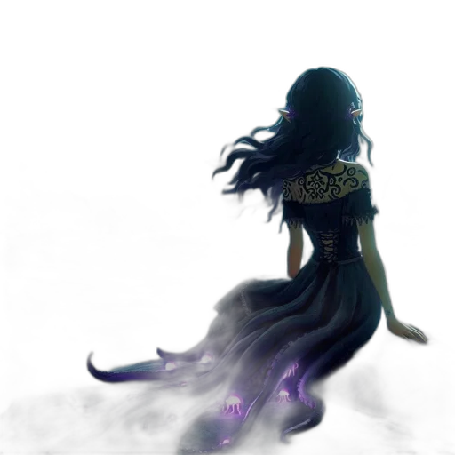 dress, creature, dragon, mask transparent PNG cut-out