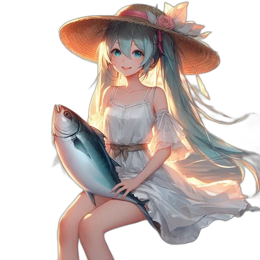 hat, dress, staff, umbrella transparent PNG cut-out