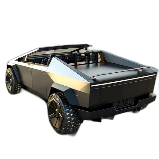 car, robot, 3d render, concept art transparent PNG cut-out