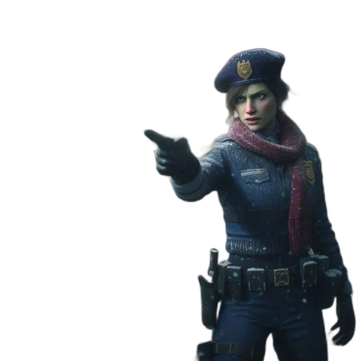 staff, weapon, jacket, mask transparent PNG cut-out