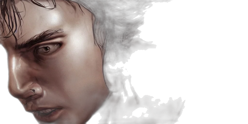 face, mask, photorealistic, 3d render transparent PNG cut-out