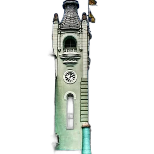 building, staff, weapon, robot transparent PNG cut-out