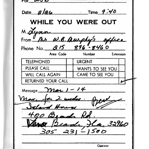 message, slip, murphy, office transparent PNG cut-out