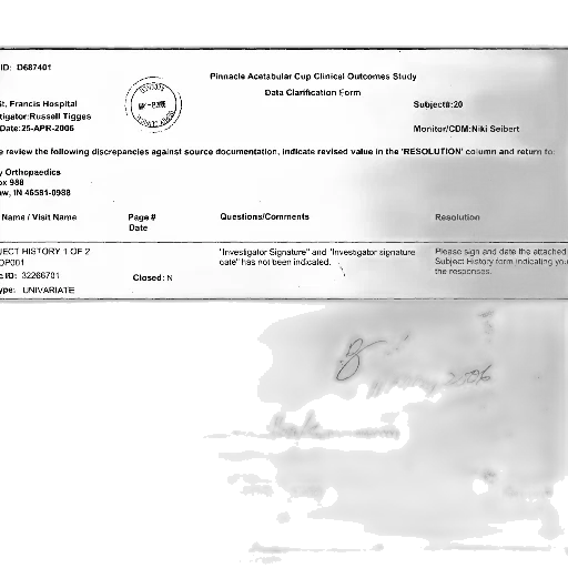 document, titled, pinnacle, acetabular transparent PNG cut-out