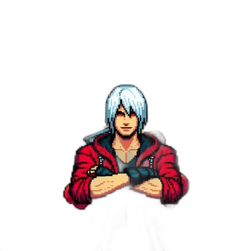 jacket, sword, weapon, face transparent PNG cut-out
