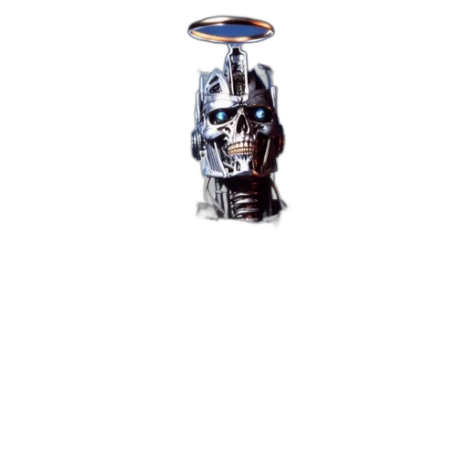 robot, bottle, mask, jewelry transparent PNG cut-out