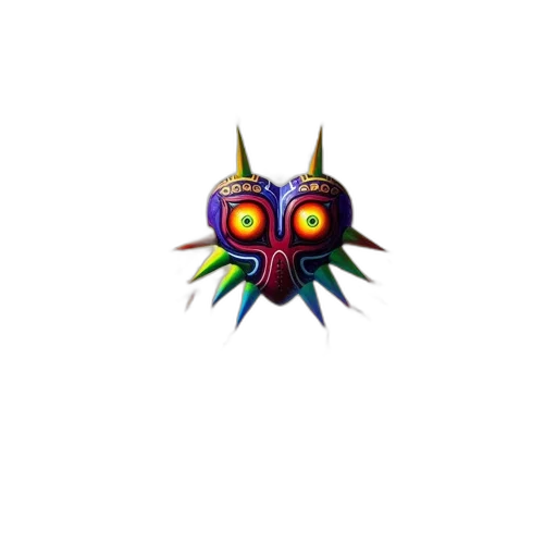 mask, creature, staff, jewelry transparent PNG cut-out