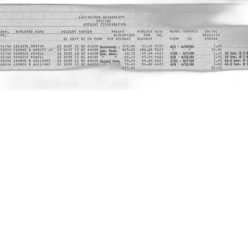 staff, document, washington, university transparent PNG cut-out