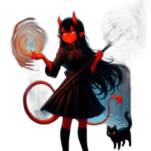 staff, dragon, mask, creature transparent PNG cut-out