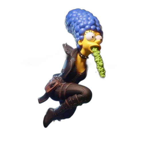 creature, weapon, staff, mask transparent PNG cut-out