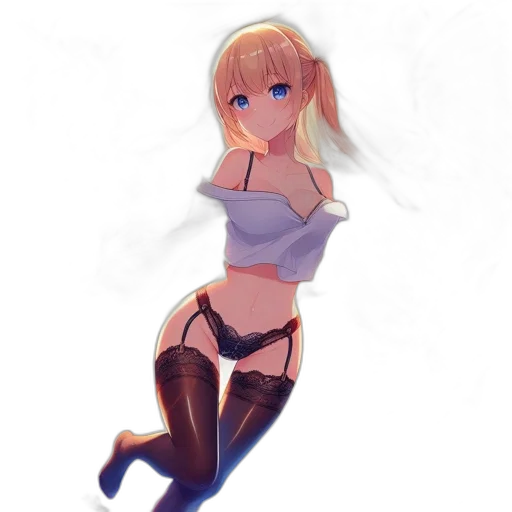 dress, robot, staff, weapon transparent PNG cut-out