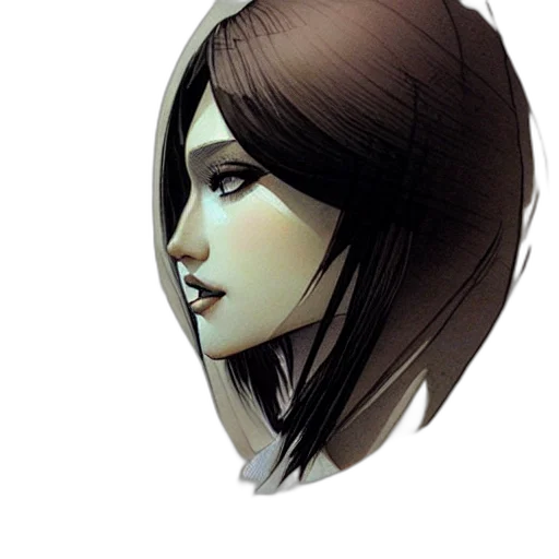 face, hair, mask, staff transparent PNG cut-out