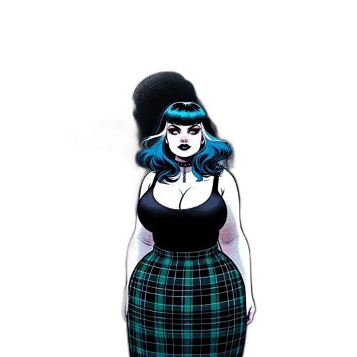 dress, hat, mask, concept art transparent PNG cut-out