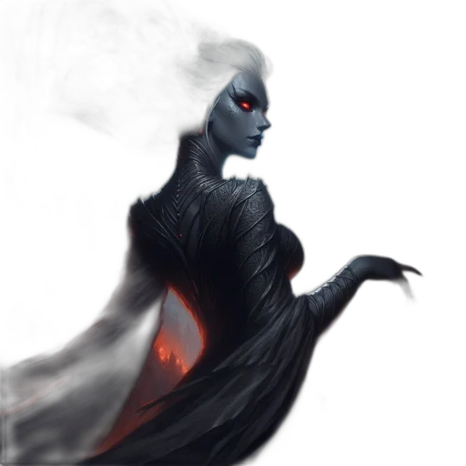 dragon, creature, mask, staff transparent PNG cut-out