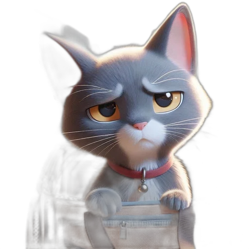 staff, robot, animal, 3d render transparent PNG cut-out