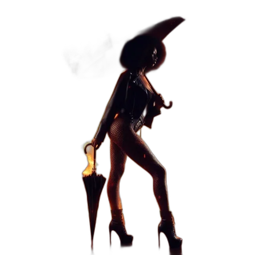 staff, dress, weapon, hat transparent PNG cut-out