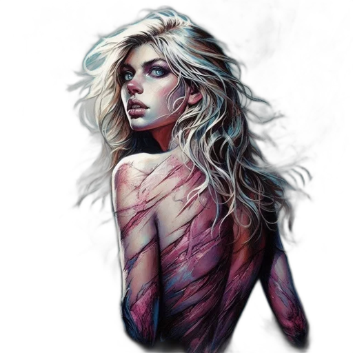 dress, fantasy art, photorealistic, concept art transparent PNG cut-out